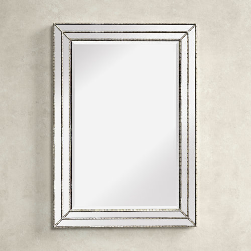 Almyra Rectangle Glass Wall Mirror & Reviews Birch Lane